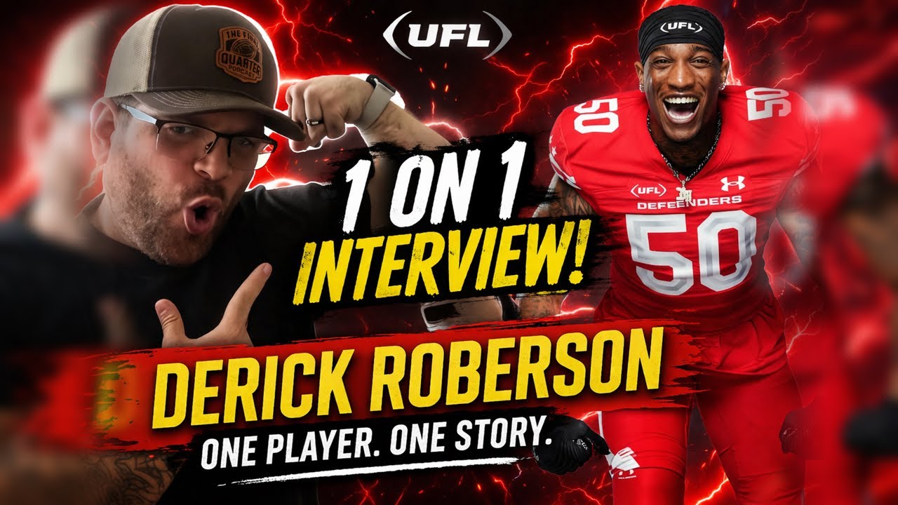 The UFL Spotlight: One Player. One Story - Derick Roberson | DC Defenders