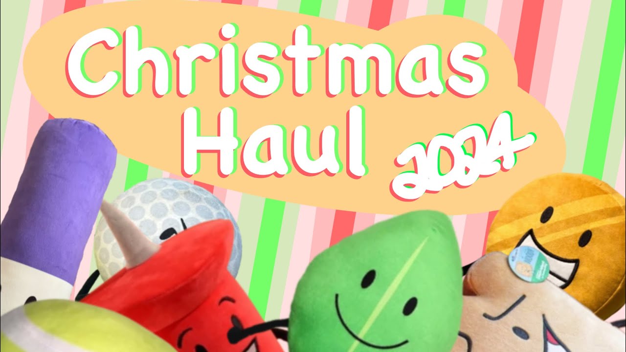 My 2024 BFDI Christmas Haul