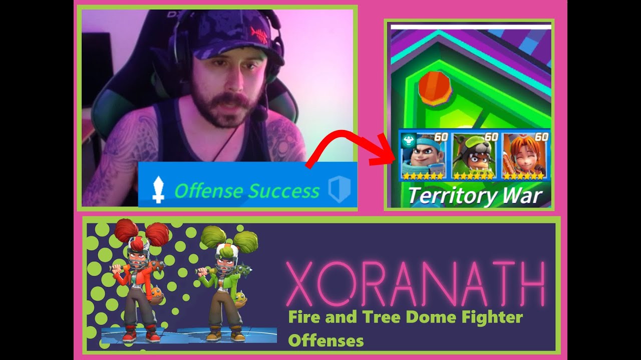 Fire and Tree Dome Fighter Offenses Guide - Element Fission