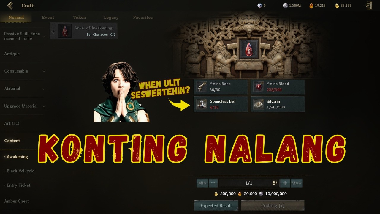 Legend of YMIR: Konti nalang mga SER!