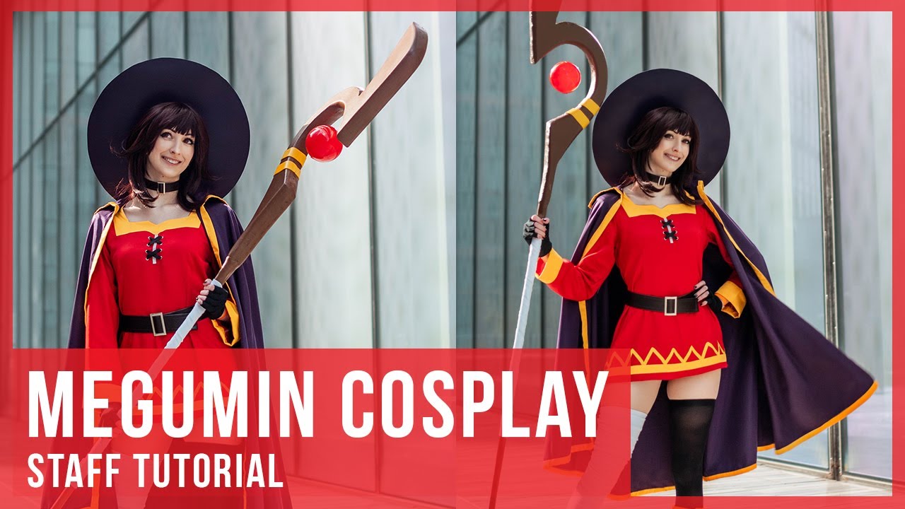 How to Make Megumin's Staff - KonoSuba Cosplay Tutorial