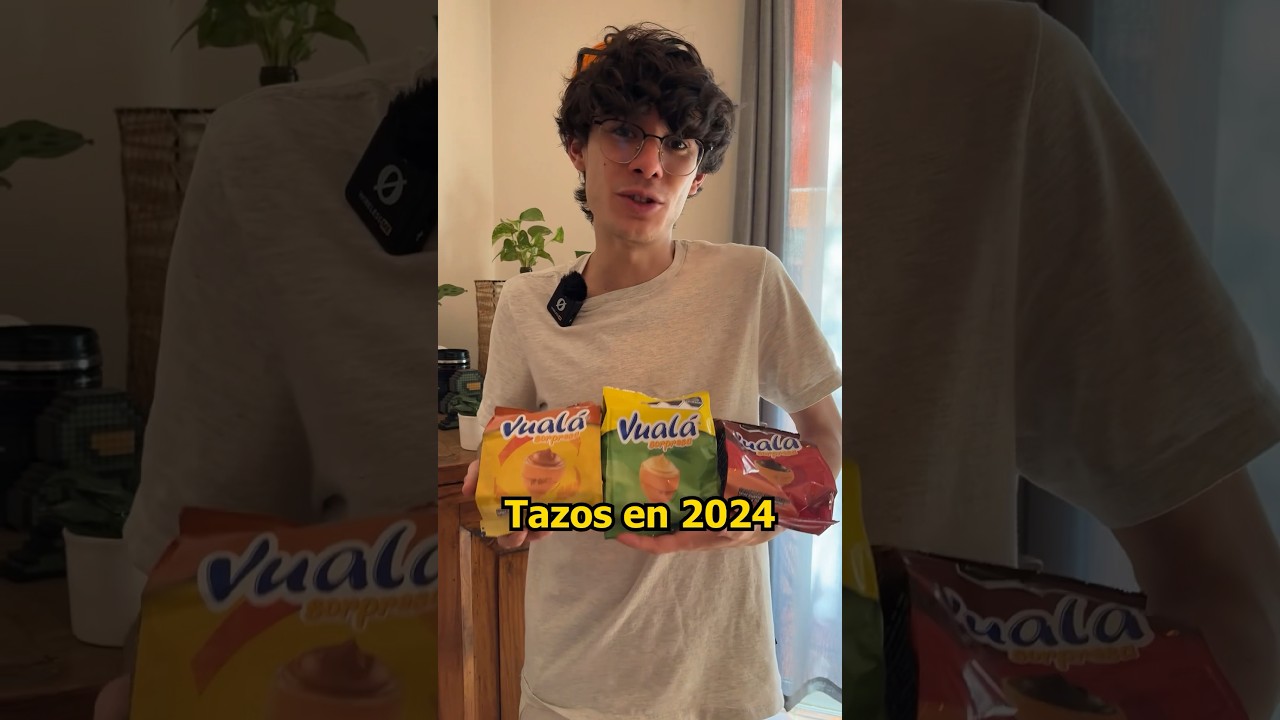 Así son los Tazos en 2024 🤯