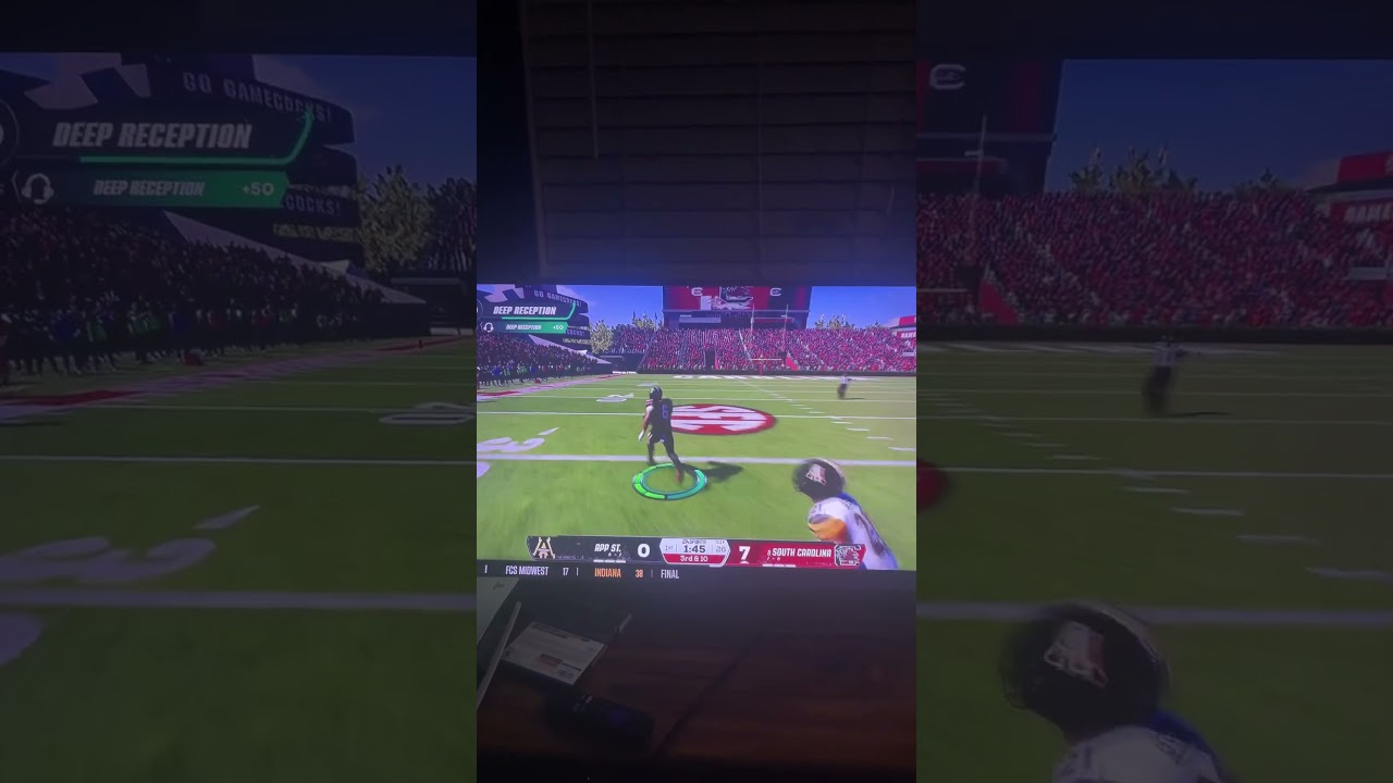 Touchdown pass in Road to Glory in cfb 26