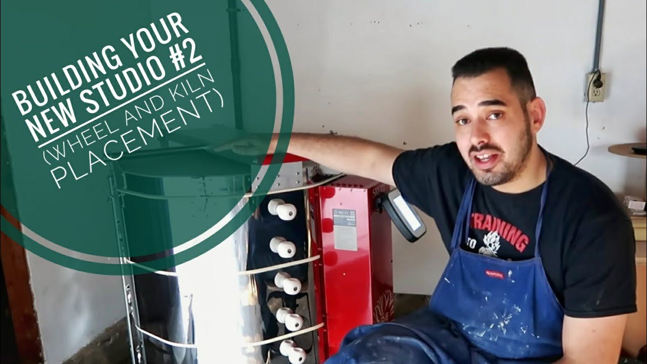 Building your ceramic studio Part #2
(wheel and kiln placement)