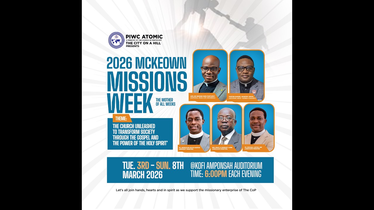 MCKEOWN MISSIONS WEEK 2026 || DAY 1 || 03/03/2026