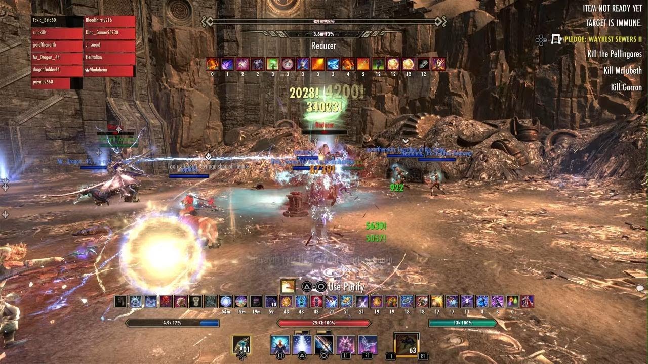 #ESO VHOF Veteran Halls of Fabrication: Triplets Boss Fight (Reclaimer, Reducer, & Reactor)- DPS Pov