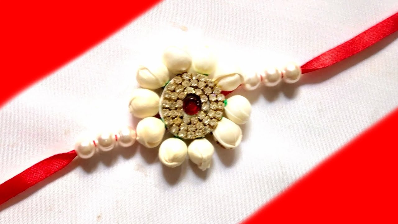 How To Make Fancy Rakhi At Home | Homemade Rakhi Making Ideas | Rakhi Making #Preeticreationsdda