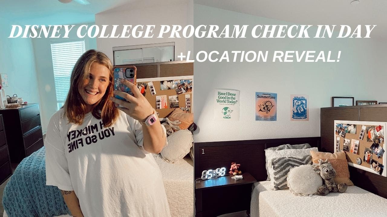 CHECK IN DAY + finding out i'm a JUNGLE CRUISE SKIPPER! | disney college program 2022
