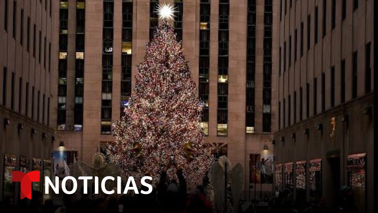 Vea el árbol de Navidad de Rockefeller Center