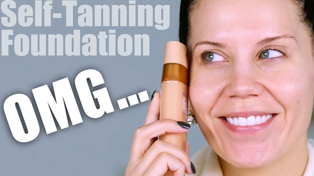 SELF-TANNING FOUNDATION ... OMG???