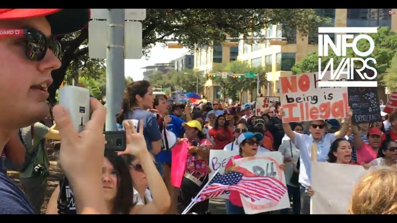 Crashing A Leftist Protest To Confront Mind Controlled Masses