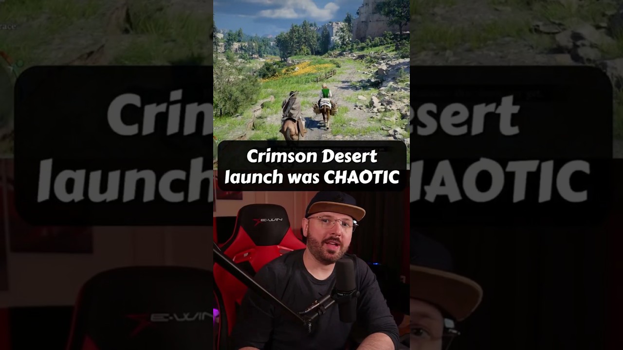 Crimson Desert launch has been pure chaos... #gaming #crimsondesert #rpggames