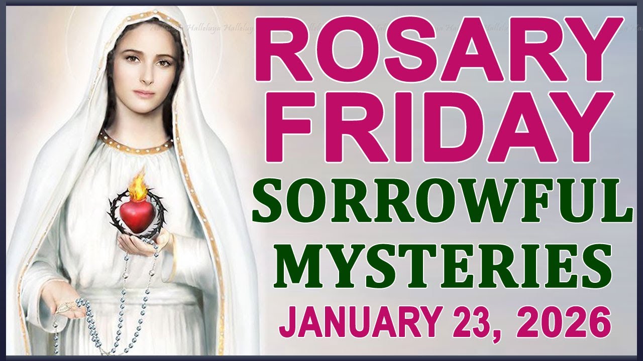 The Rosary Today I Friday I January 23 2026 I The Holy Rosary I Sorrowful Mysteries