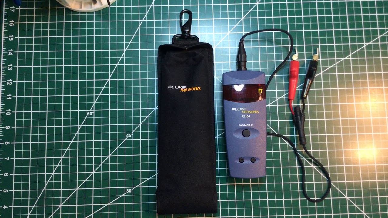 FLUKE TS100 Кабельный искатель неисправностей (мини-обзор)