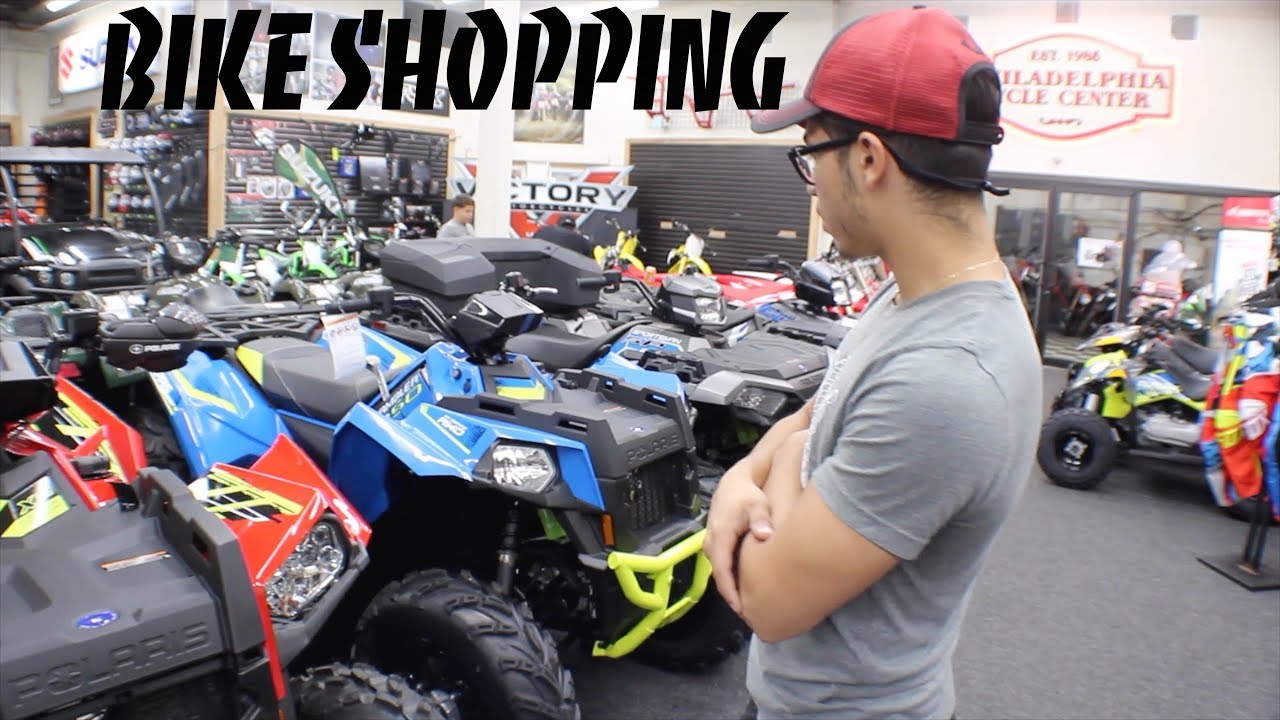 BIKE SHOPPING !! (NEW BIKE? ) | BRAAP VLOGS