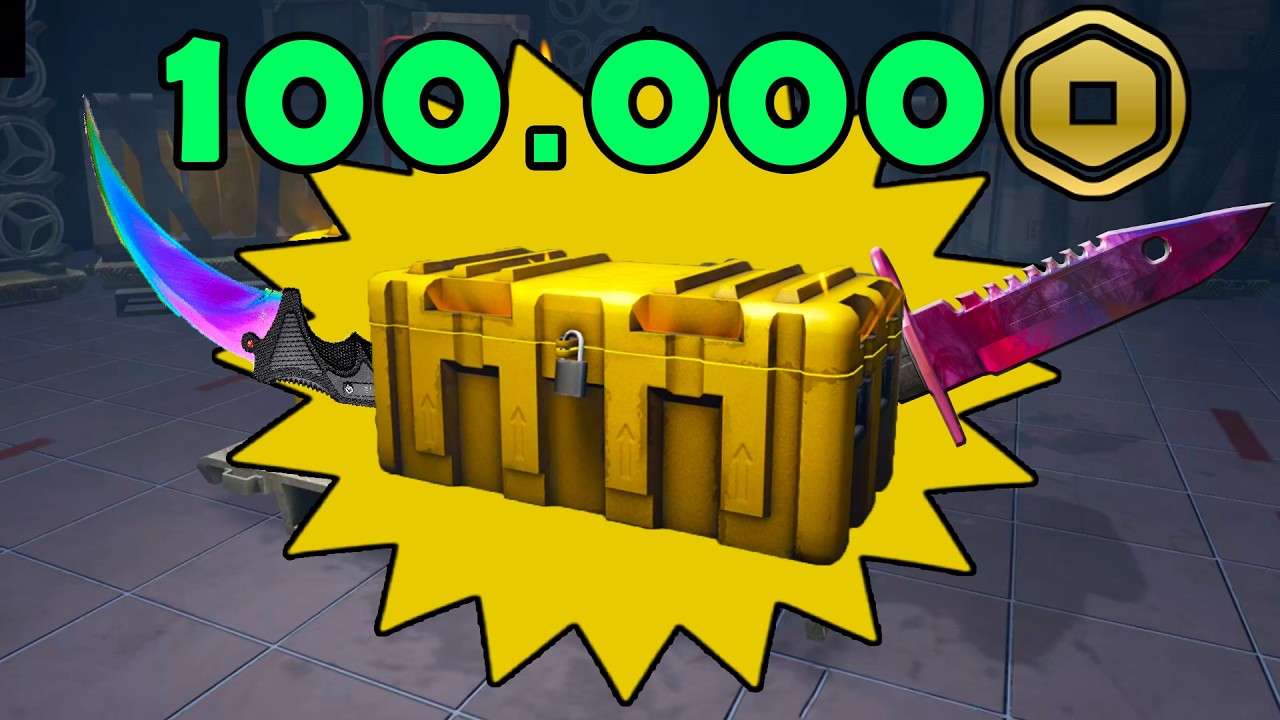 100K ROBUX VS BloxStrike | ROBLOX