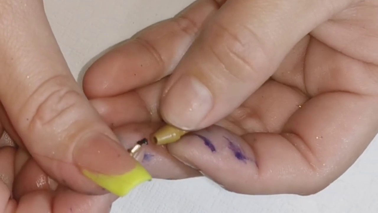 😱😱Como hacer tu PROPIO  pincel de detalle para UÑAS (Pincel Liner) Pinceles para hacer diseños