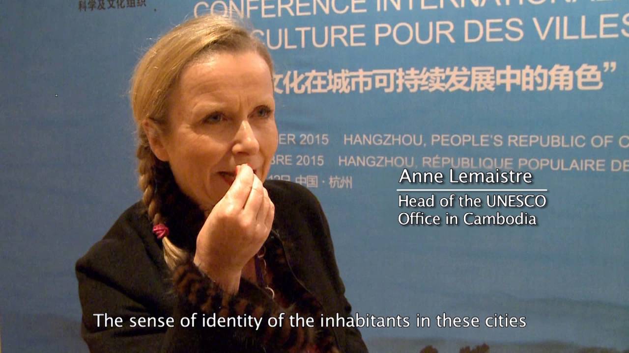 Anne Lemaistre, Head of the UNESCO Office in Cambodia
