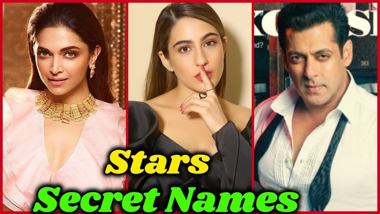 Secret Nick Names of Bollywood Stars