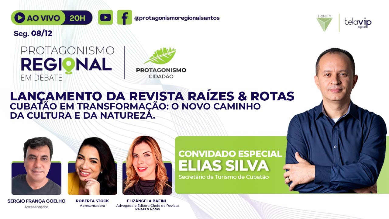 LANÇAMENTO DA RAÍZES & ROTAS | Cubatão em transformação: O novo caminho da cultura e da natureza