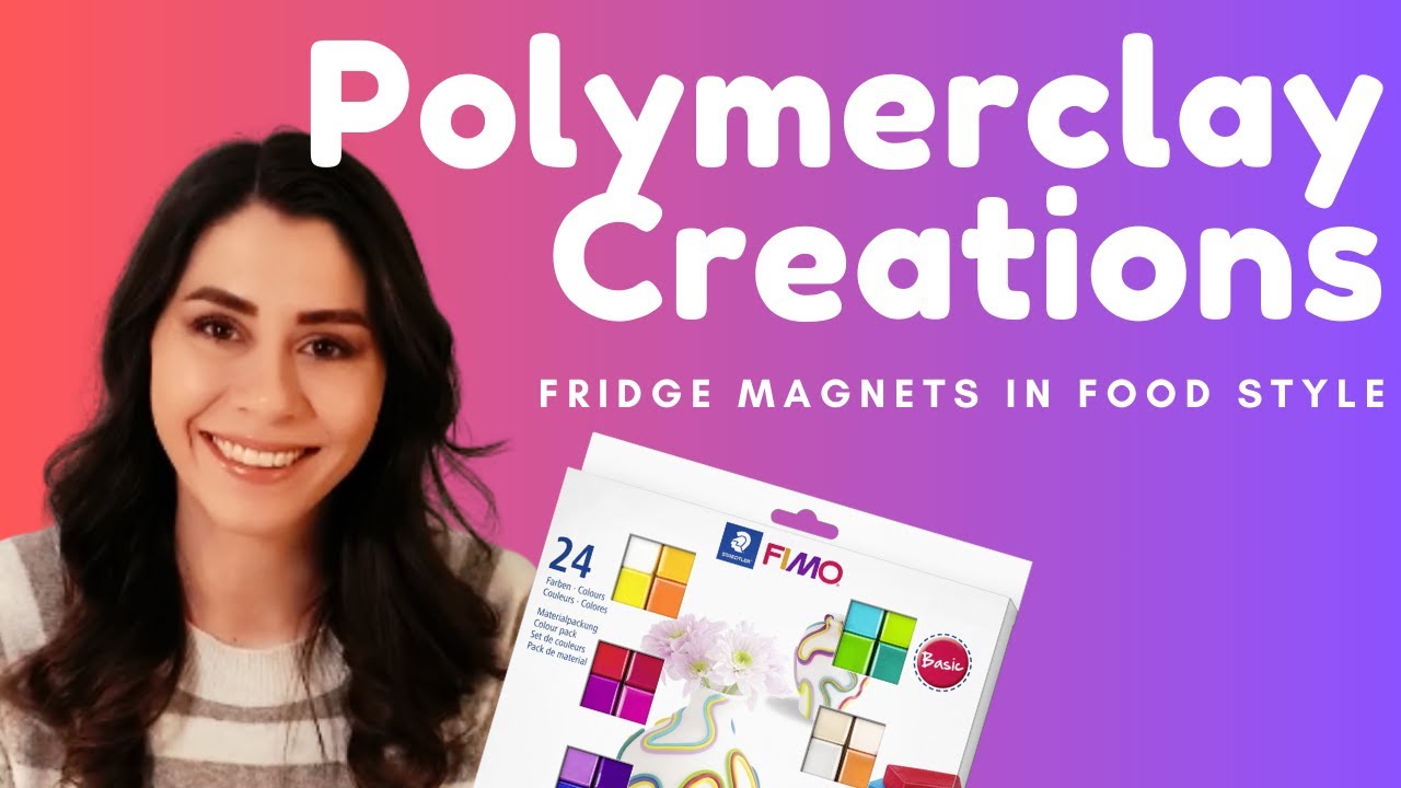 DIY Polymer Clay Fridge Magnets – Cute, Fun & Easy!