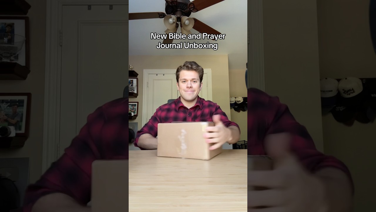 Bible and Prayer Journal Unboxing ASMR #shorts