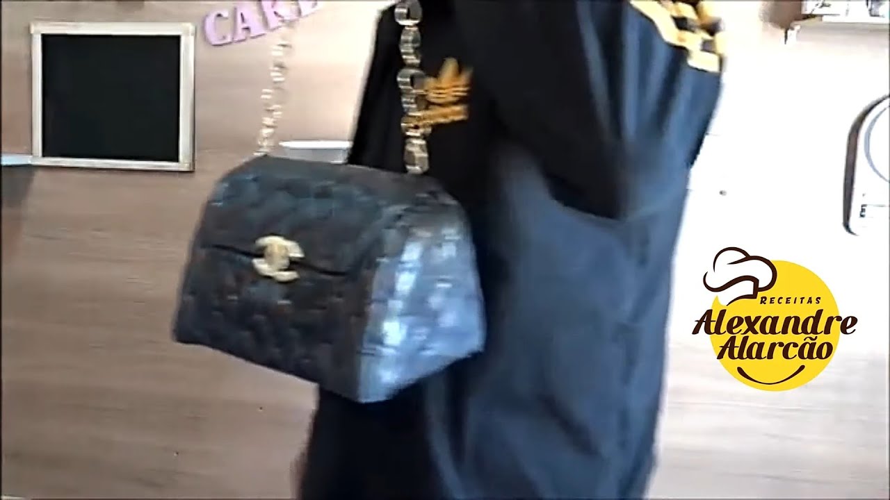 APRENDA A TÉCNICA DO BOLO 🎂 BOLSA 👜 FLUTUANTE | Receitas de Alexandre Alarcao