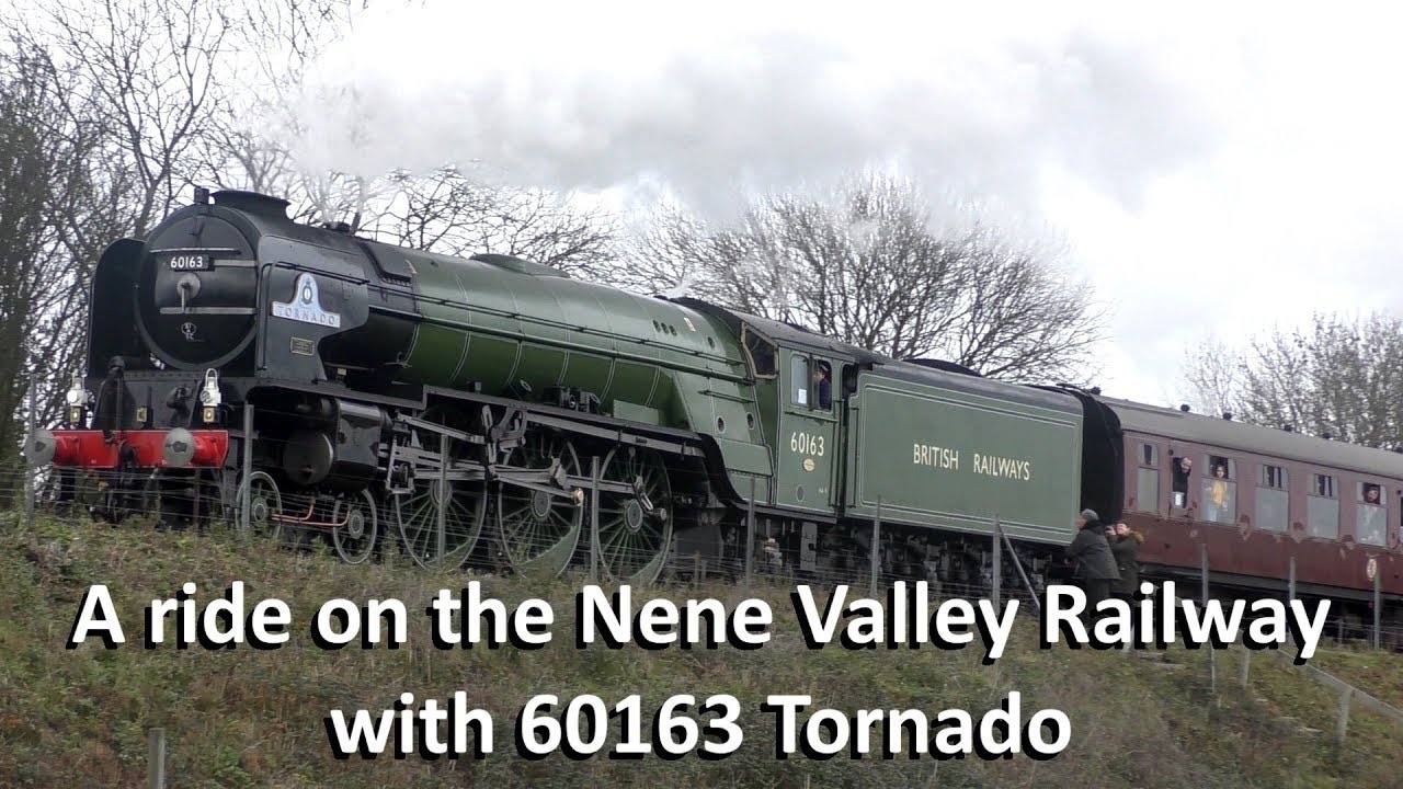 A ride on the Nene Valley Railway with 60163 Tornado | 30.12.18
