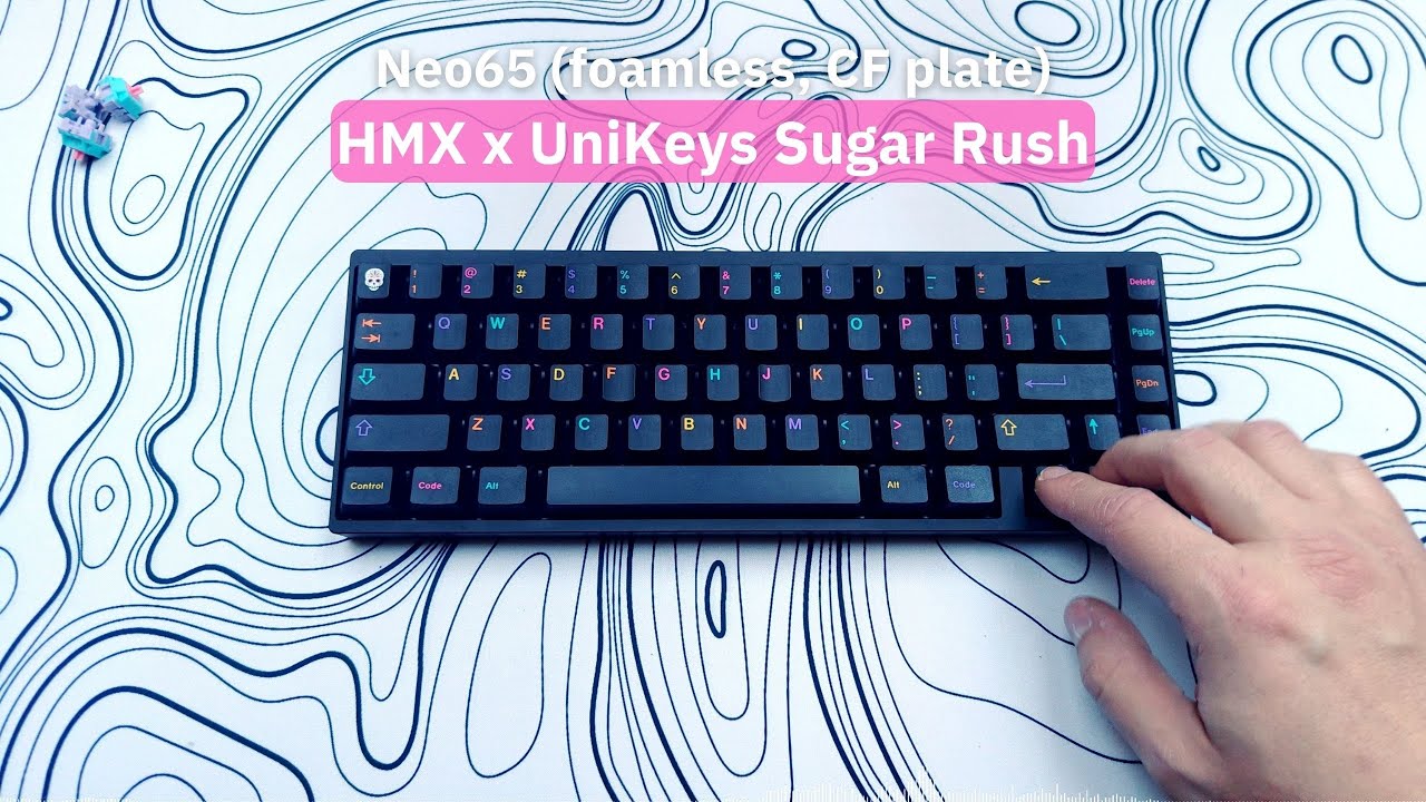 HMX x UniKeys Sugar Rush | Neo65 | sound test