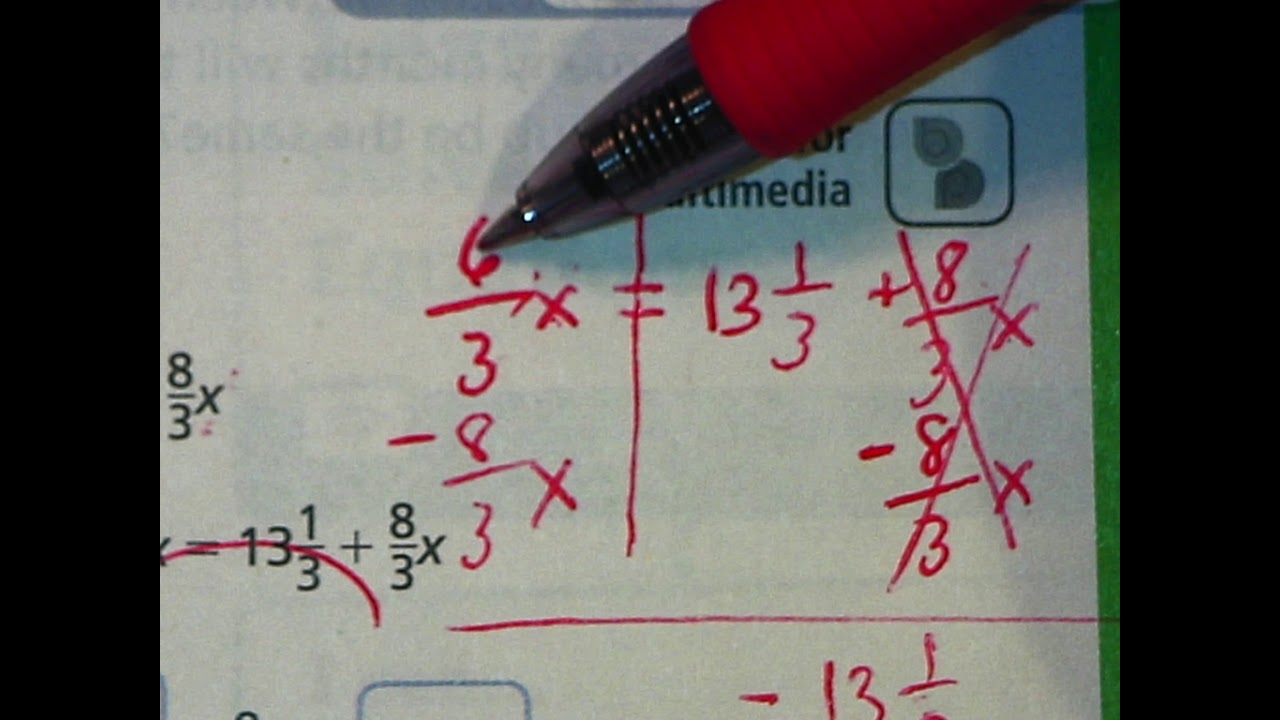 Lesson 2.2 PART 1: Solve Equations with Variables on Both Sides
