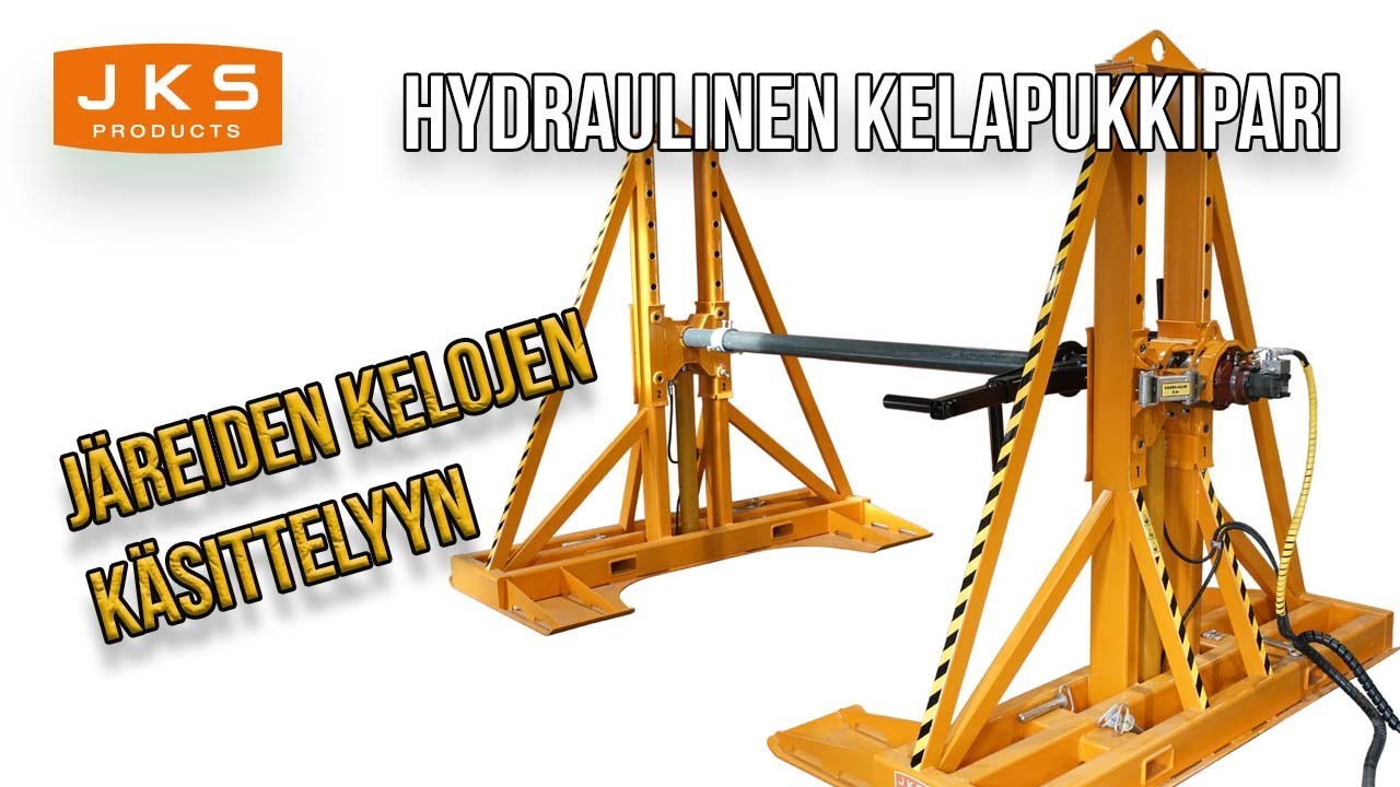 HRS 30000 hydraulinen kelapukkipari - Käyttökoulutus asiakkaalle