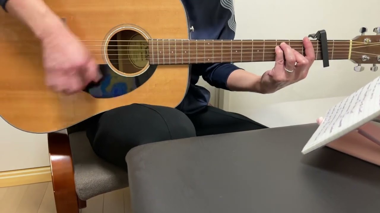 Eagles Hotel California(+5)  しなしなオジイのカラカラ弾き語り♪