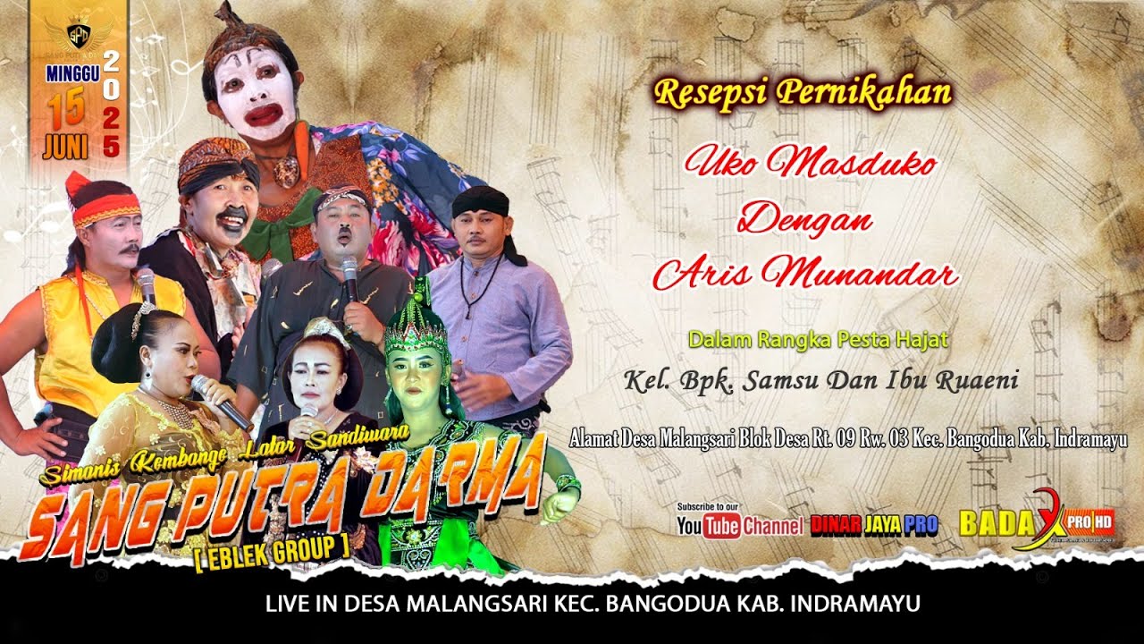 🔴[ LIVE MALAM ] SANDIWARA SANG PUTRA DARMA 