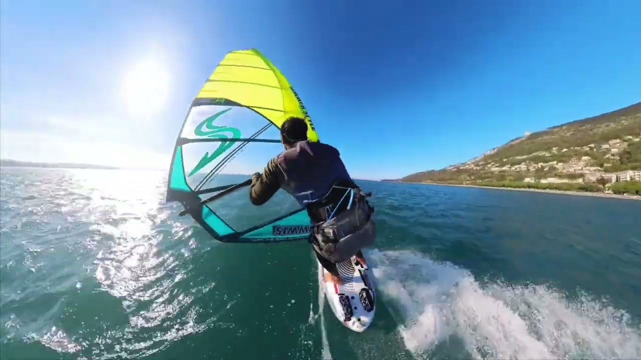 Lezioni di windsurf - Errori in strambata