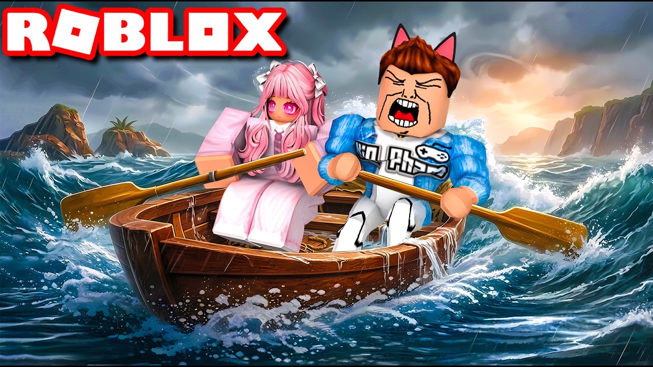 Roblox | CHÈO THUYỀN MÀ MỖI NGƯỜI MỘT NÃO KIA VÀ HANA BÁO TOÀN TẬP =)) - Boat Together | KiA Phạm