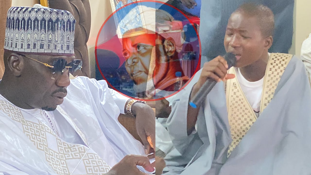 Zikr émouvant de ce jeune devant le fils de Baye Niass qui a fait vibrer les….