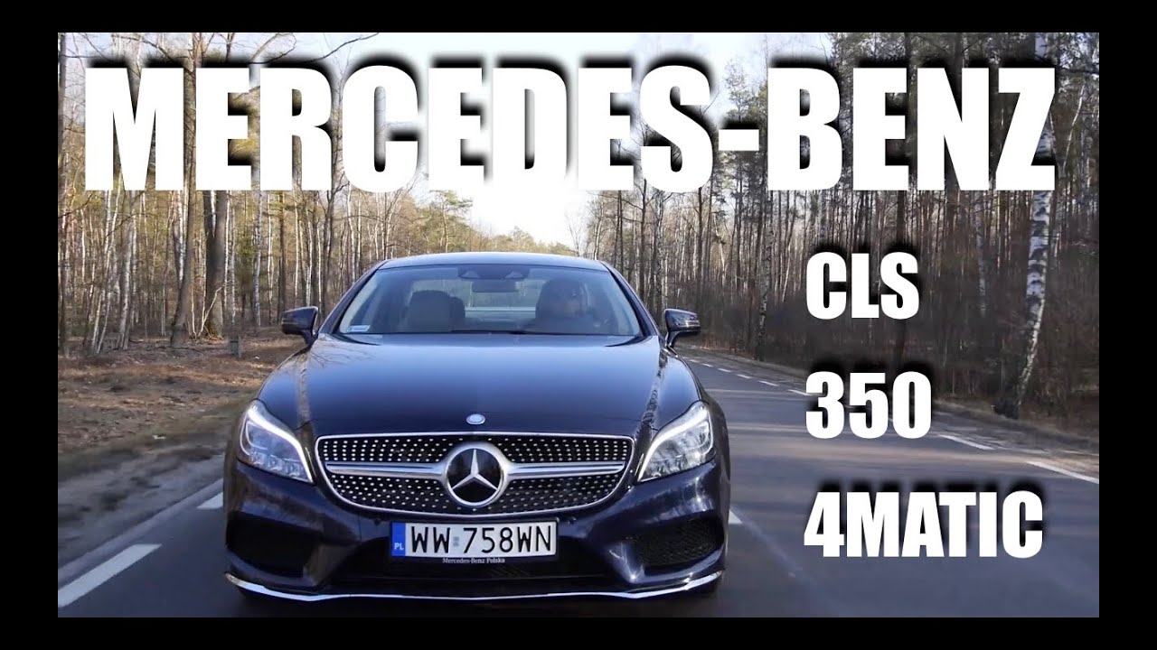 (PL) Mercedes-Benz CLS 350 BLUETEC 4MATIC - test i jazda próbna