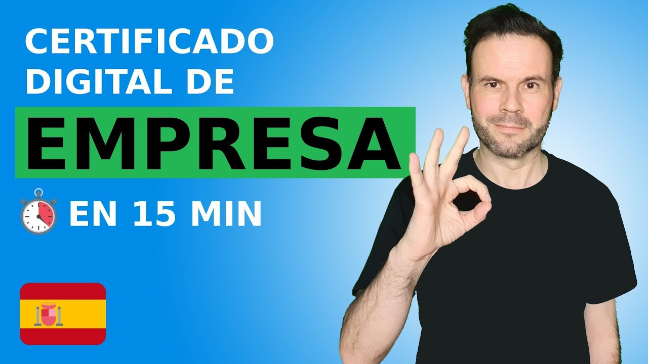 🪪 Certificado ADMINISTRADOR de empresa - FNMT - Todo explicado sin errores
