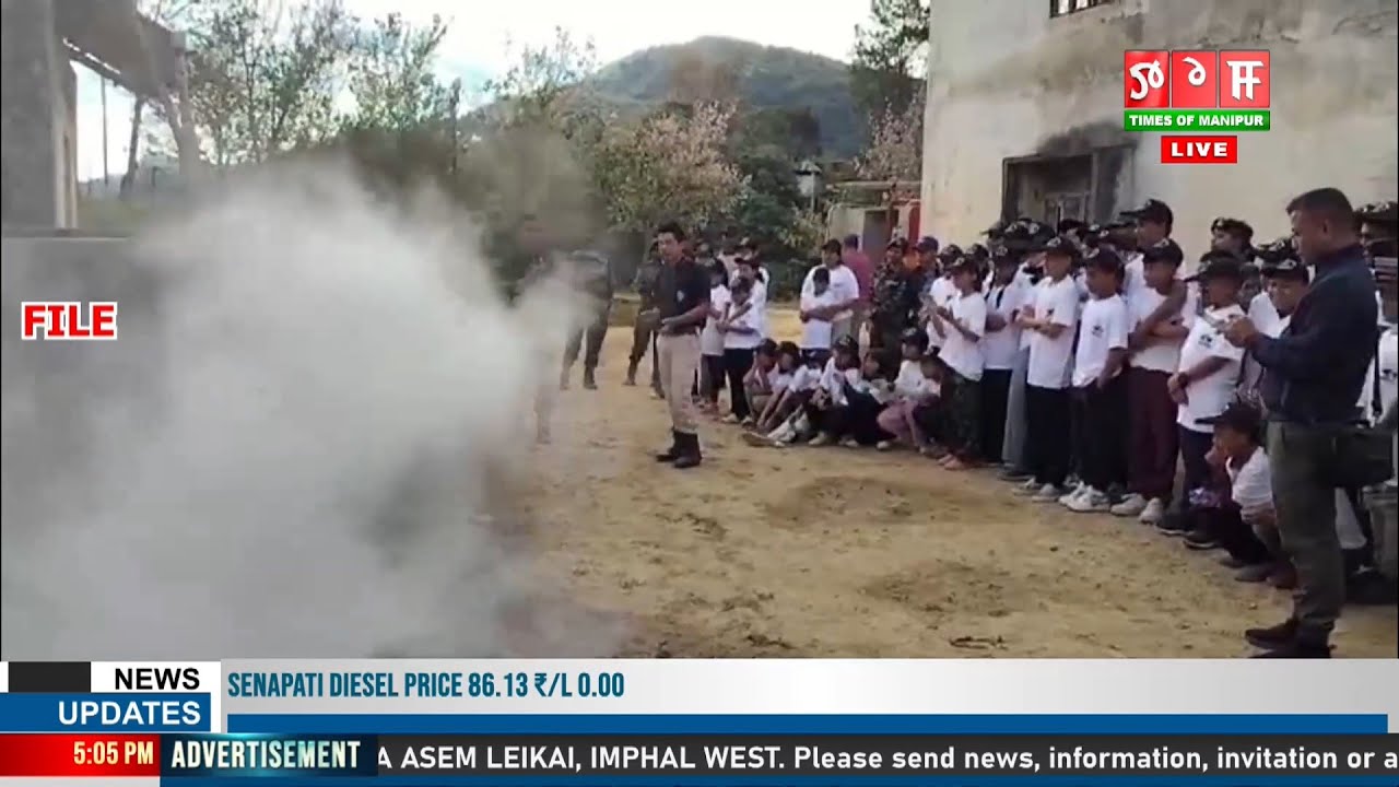 MANIPUR FIRE SERVICE DEPT NA CALL 358 RESPOND TOUKHI, LUPA CRORE 4 HENBAGI LAN-THUM KANBA NGAMKHI