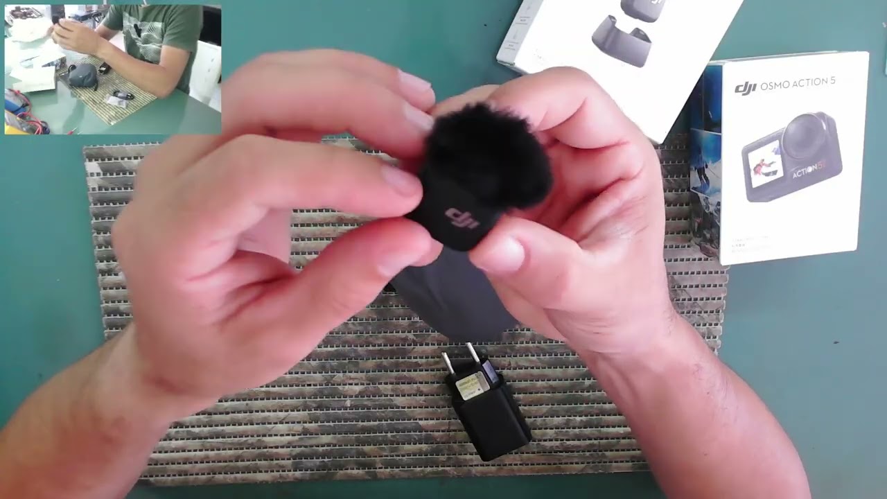 Dji Osmo Action 5 Pro + DJI Mic Mini.