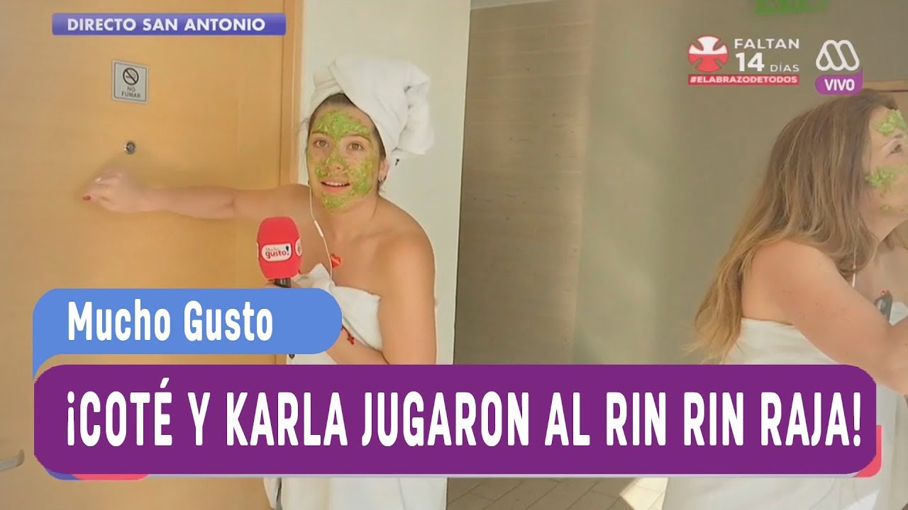 &iexcl;Cot&eacute; y Karla jugaron al rin rin raja! - Mucho gusto 2017