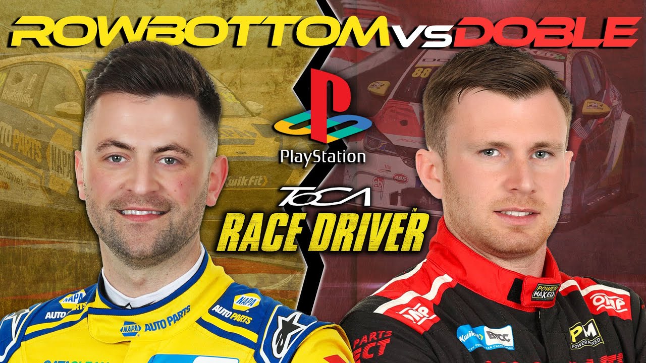 TOCA RACE DRIVER (Playstation 2!) DAN ROWBOTTOM vs MIKEY DOBLE (2002 Retro Game & BTCC Trivia)