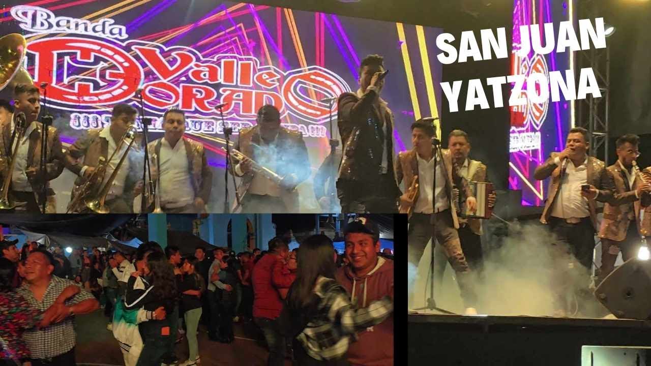 BANDA VELLE DORADO EN VIVO EN LA FIESTA DEL CUARTO VIERNES DE CUAREMS  SAN JUAN YATZONA 2024