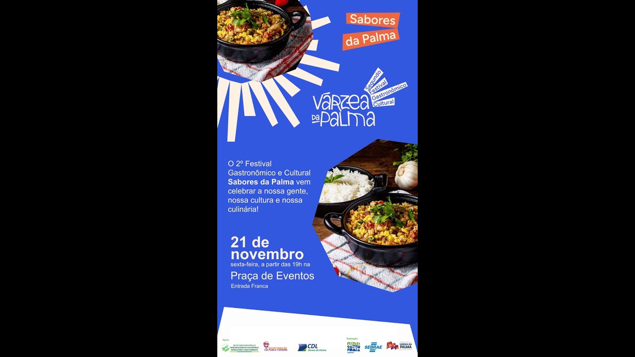 2º Festival Gastronômico e Cultural & Sabores da Palma