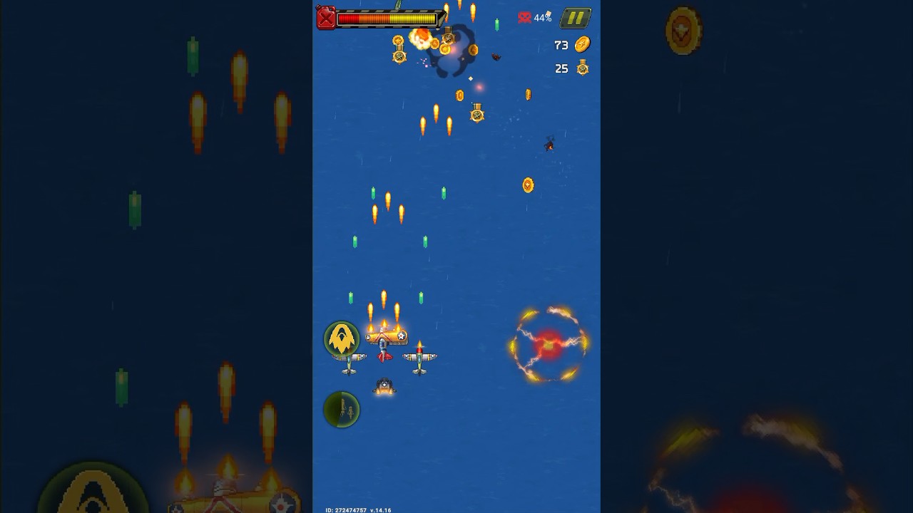 1945 Air Force stage 8 Very hard #games #gameplay