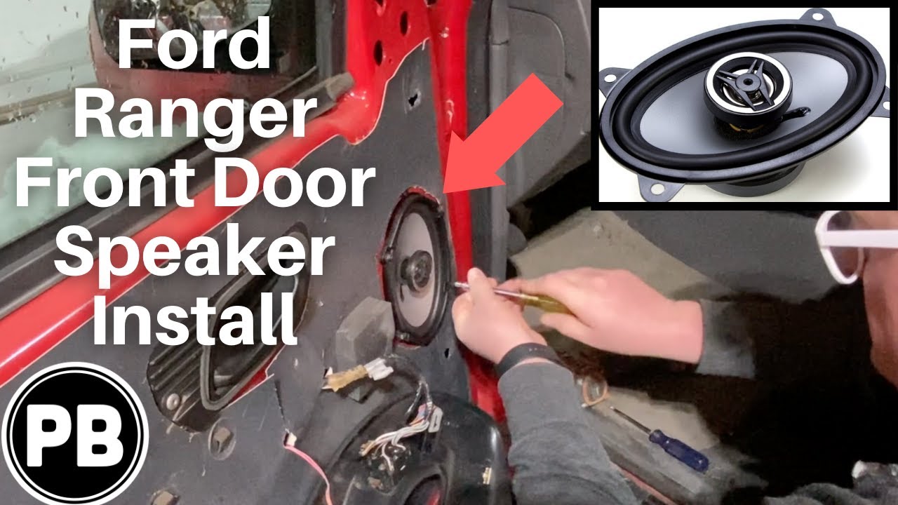 1998 - 2012 Ford Ranger / Mazda B Series Front Door Speaker Install