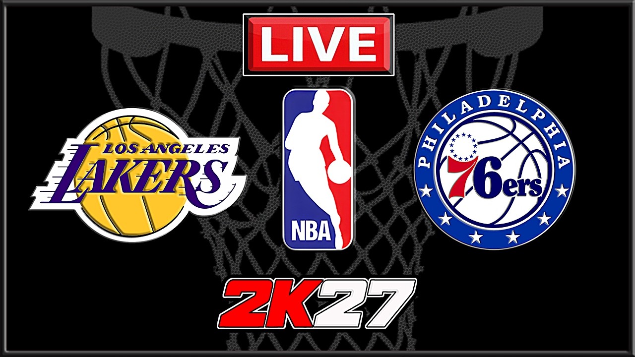 NBA в прямом эфире! LAKERS против 76ERS | LUKA против LEBRON | Межсезонье NBA | Симуляция NBA 2K27