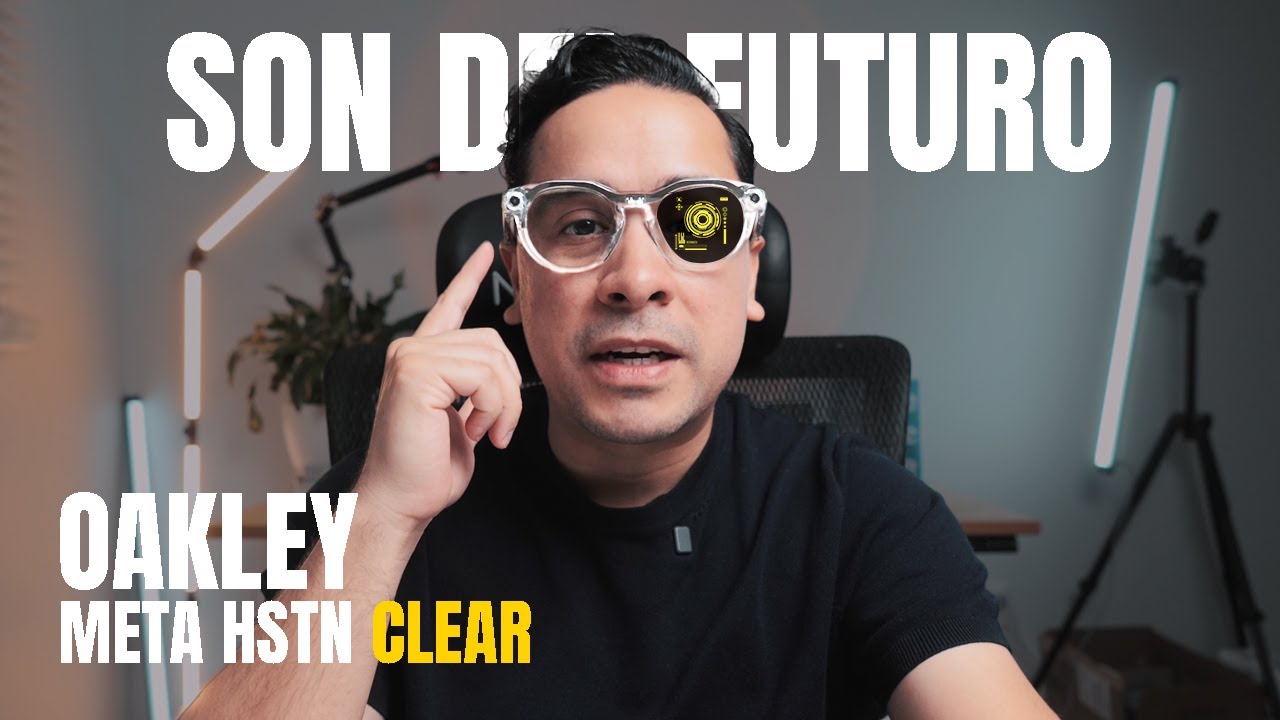 &iquest;Los lentes del futuro? Prob&eacute; los OAKLEY META HSTN CLEAR y esto pas&oacute;...