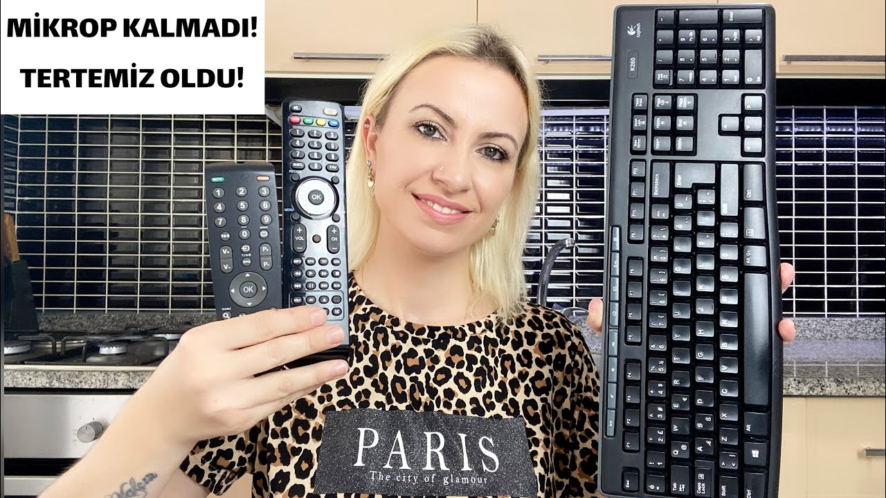 Kumanda ve Klavye Temizliği | S&ouml;kmeden Her Yerini Tertemiz Yapın!