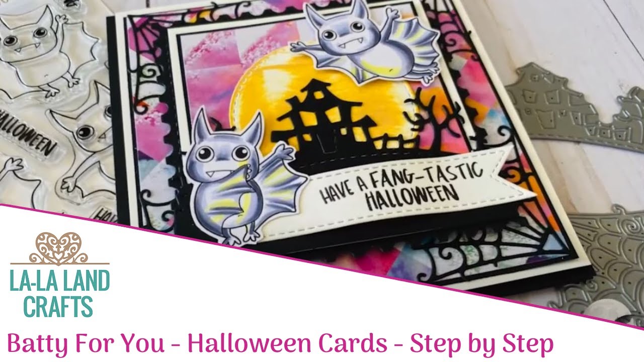 Batty For You - Halloween Cards - Step by Step